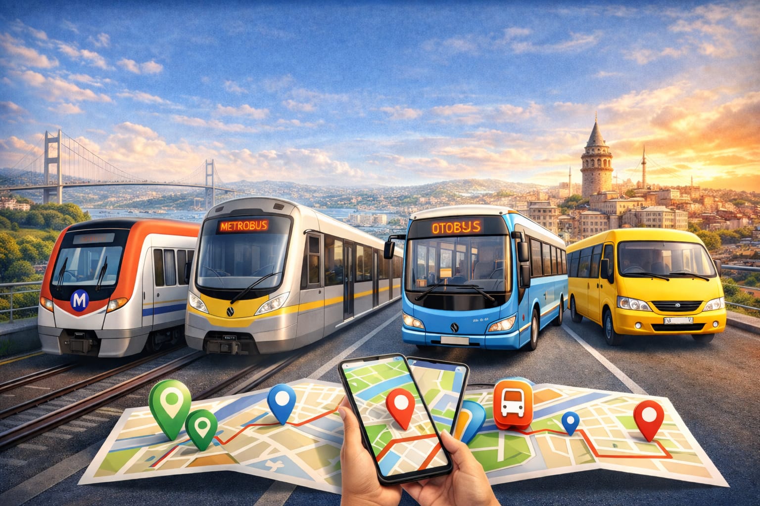 دليل المواصلات في تركيا  للطلاب