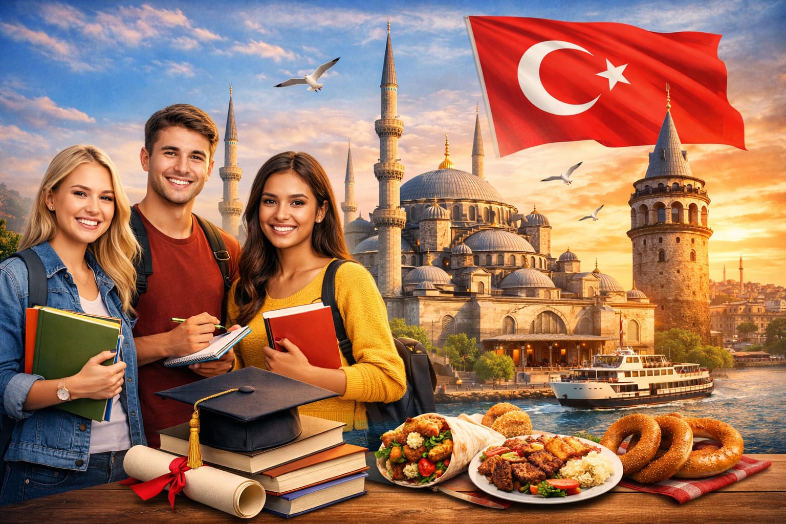 حياة الطلاب في تركيا