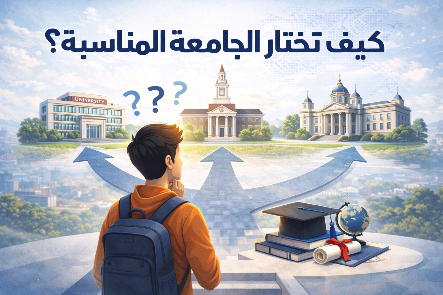 كيف تختار الجامعة المناسبه لك