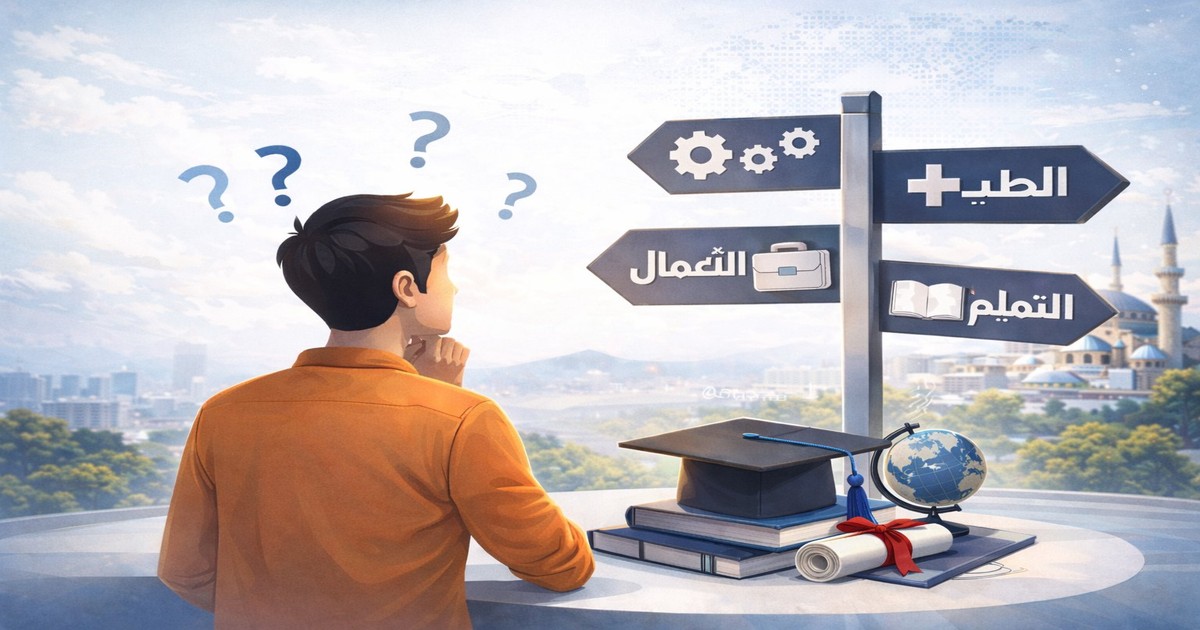 كيف تختار  الخصص الجامعي  المناسب